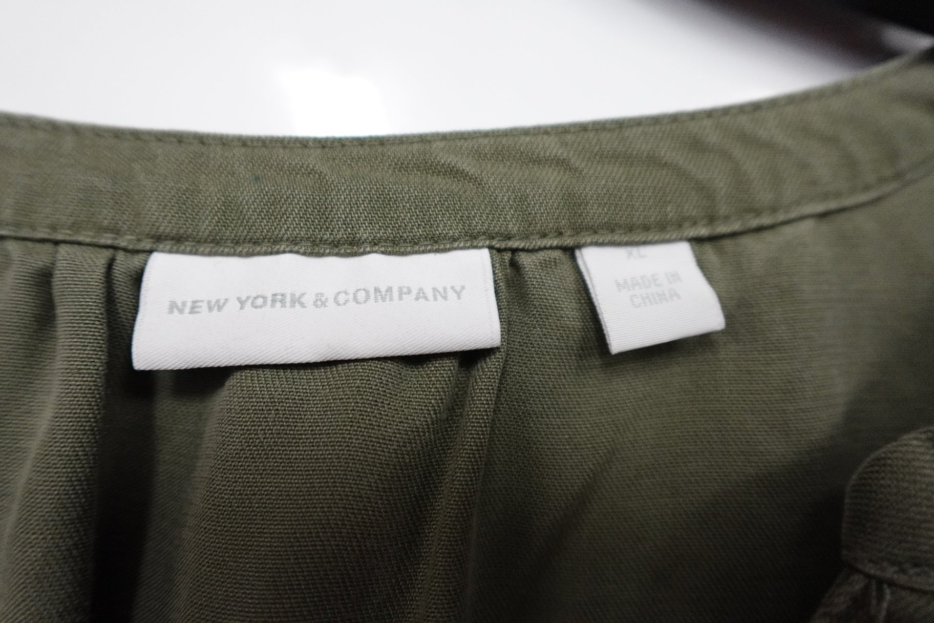 New York & Company, Short sleeve top, XL tall