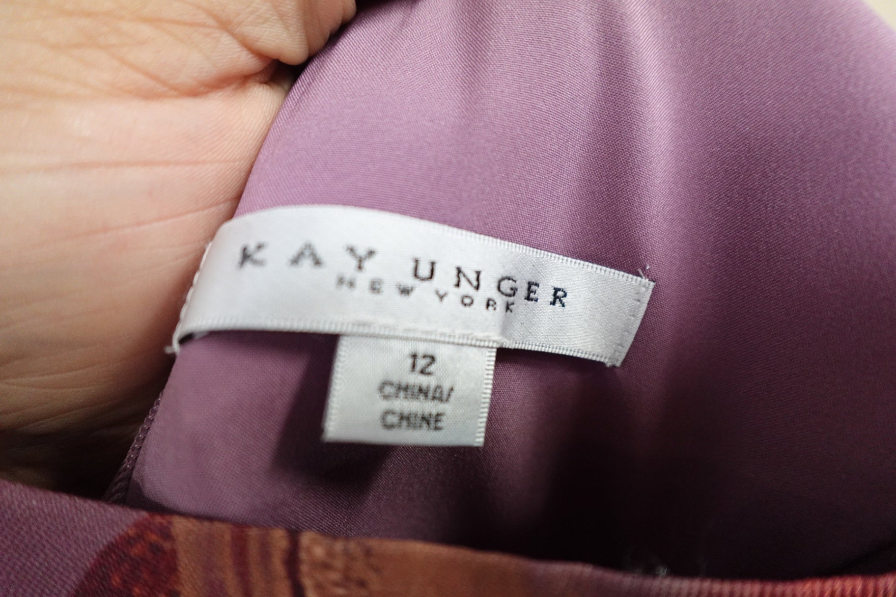 Kay Unger, Dress, 12