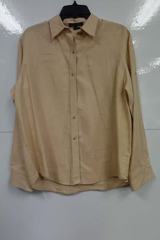 Lauren Ralph Lauren, Long Sleeve Top, Large