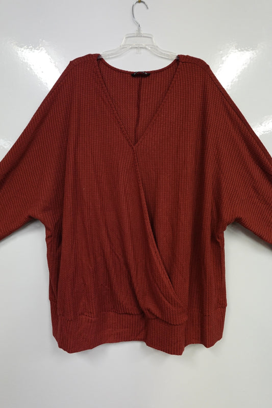 Bloom Chic, 3/4 Sleeve Top, 30