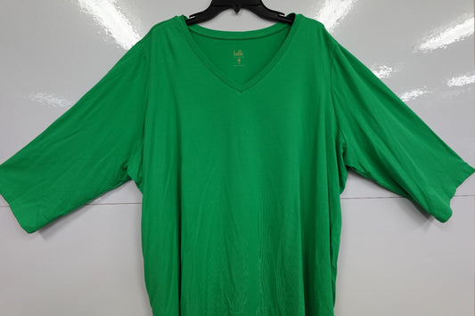 belle, 3/4 Sleeve Top, 3X