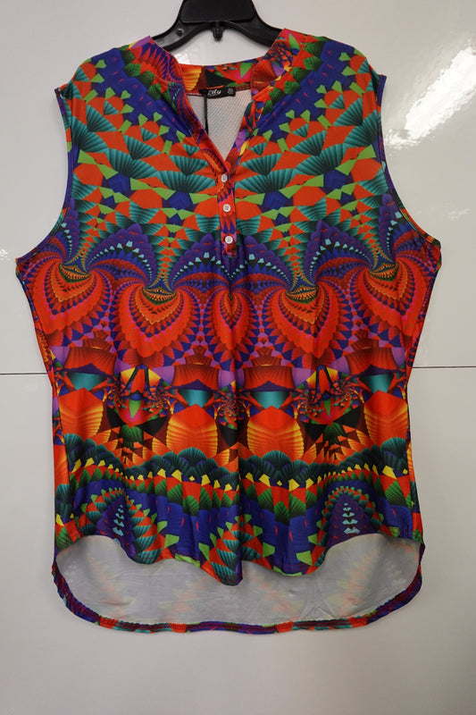 NEW Lily, Sleeveless Blouse, 4XL