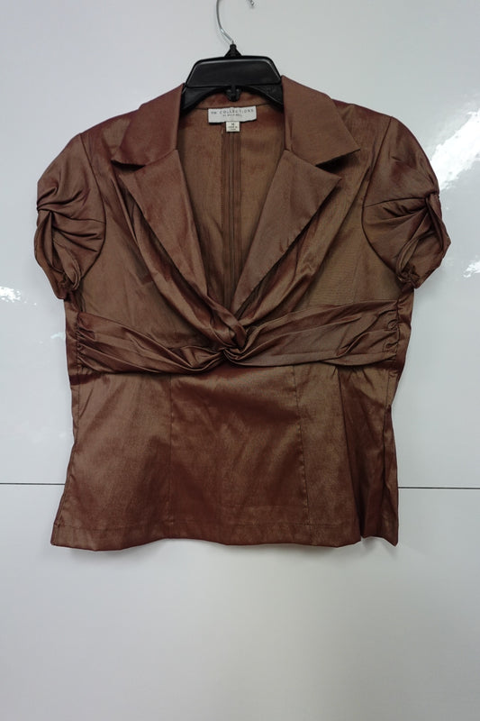 KM COLLECTIONS, Short Sleeve Blouse, 14