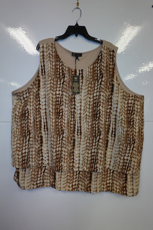 NEW Dg2, SLEEVELESS TOP, 4X
