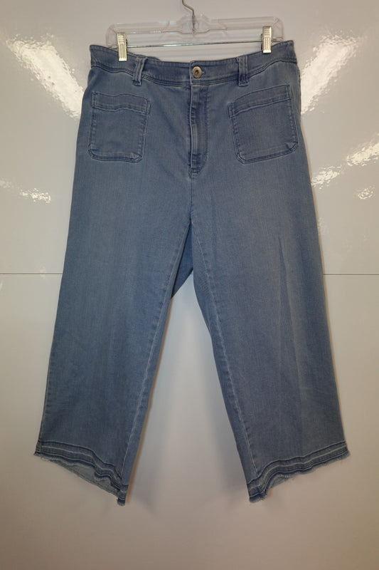 J. Jill, High Rise Crop Jeans, 18W