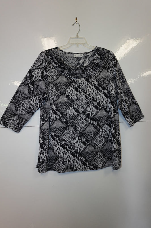 Kim Rogers, Long Sleeves Top, 2X