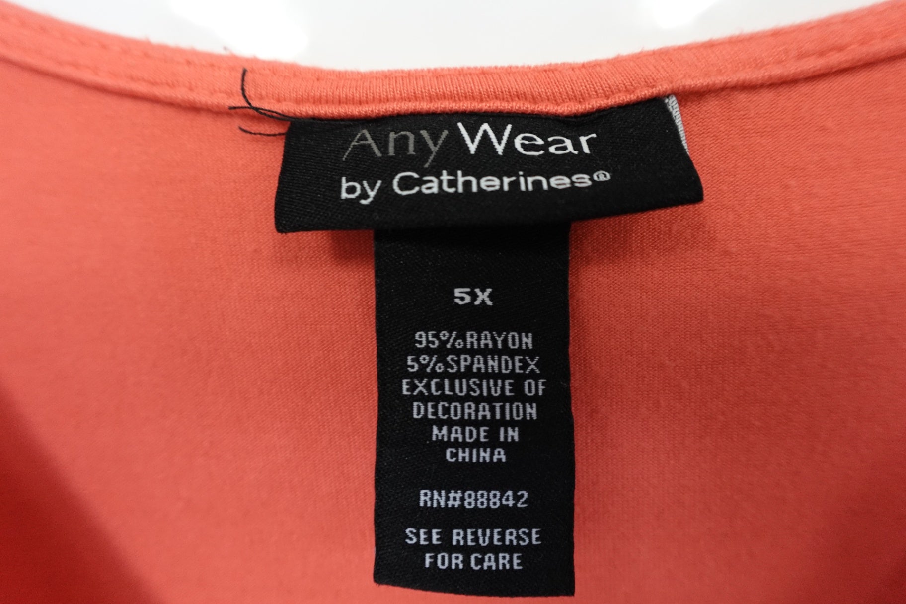 Catherine's, Sleeve Top, 5X