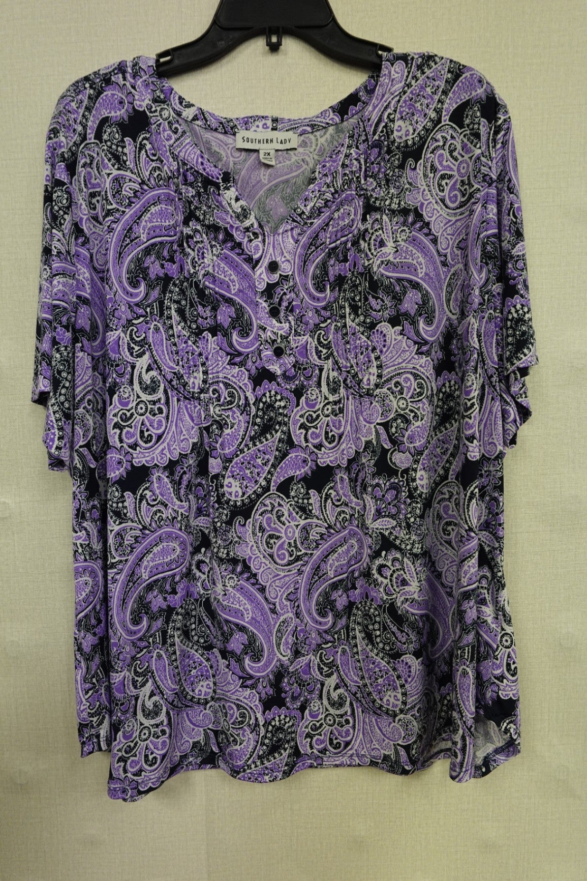 Southern Lady, Short sleeve top, 2X