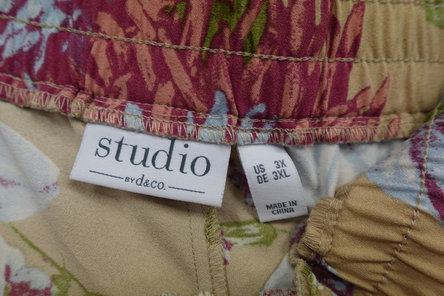 D & Co, Capri/Cropped Pants, 3X