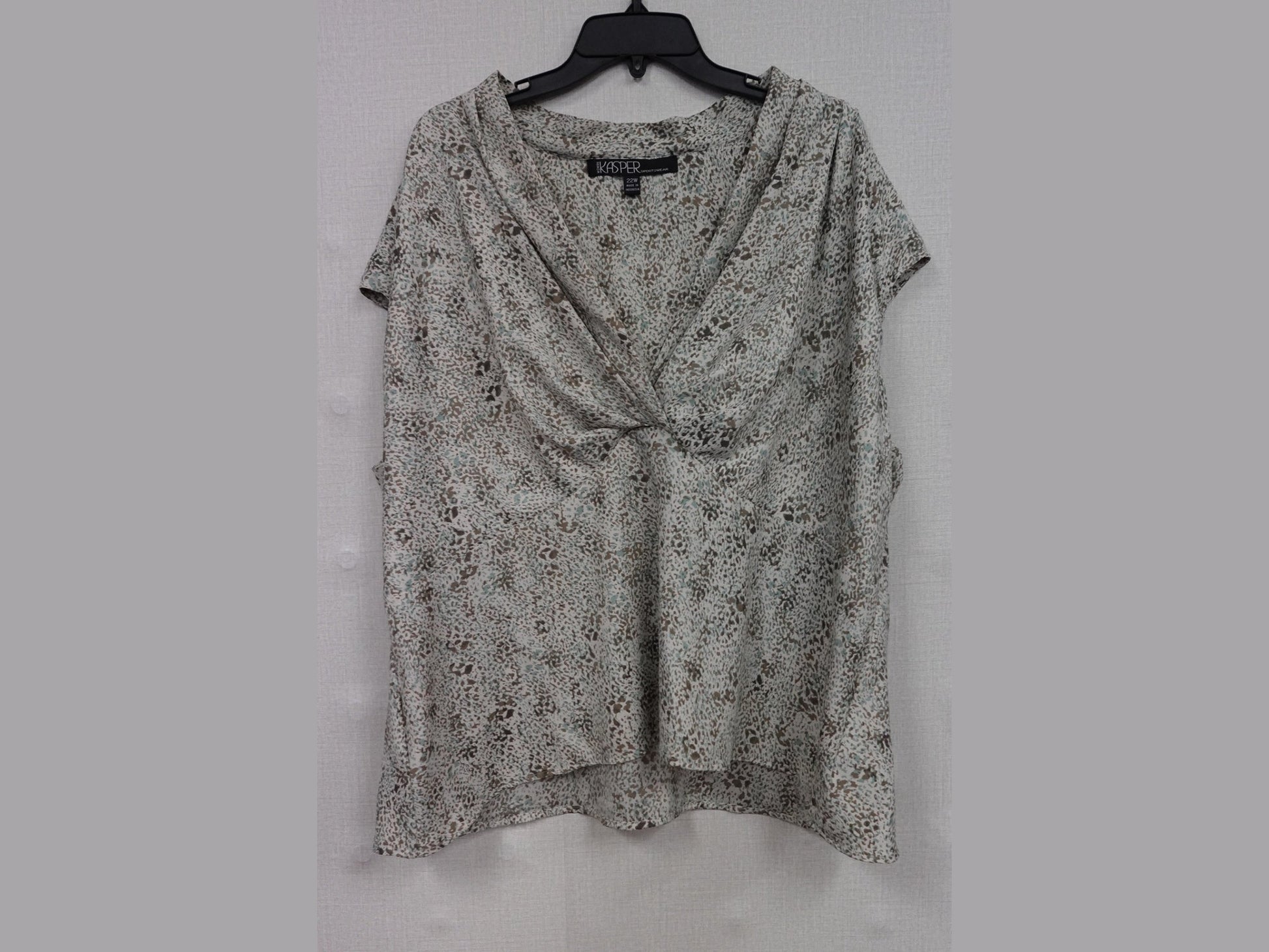 Kasper, Short sleeve top, 22W