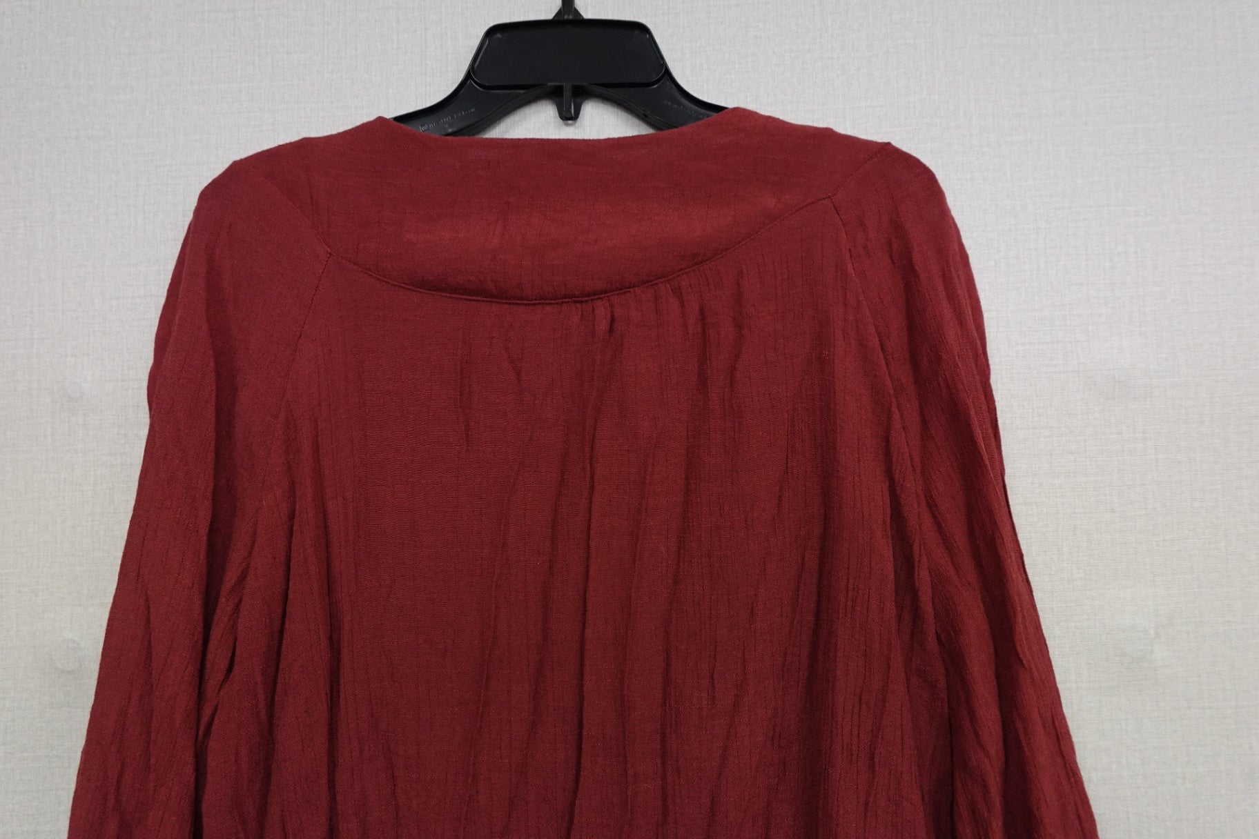 Indigo Rose, 3/4 Sleeve Top, XL