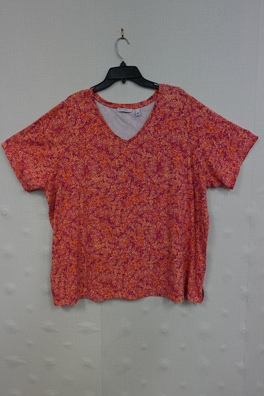 Issac mizrahi live, Short Sleeves Top, 4X