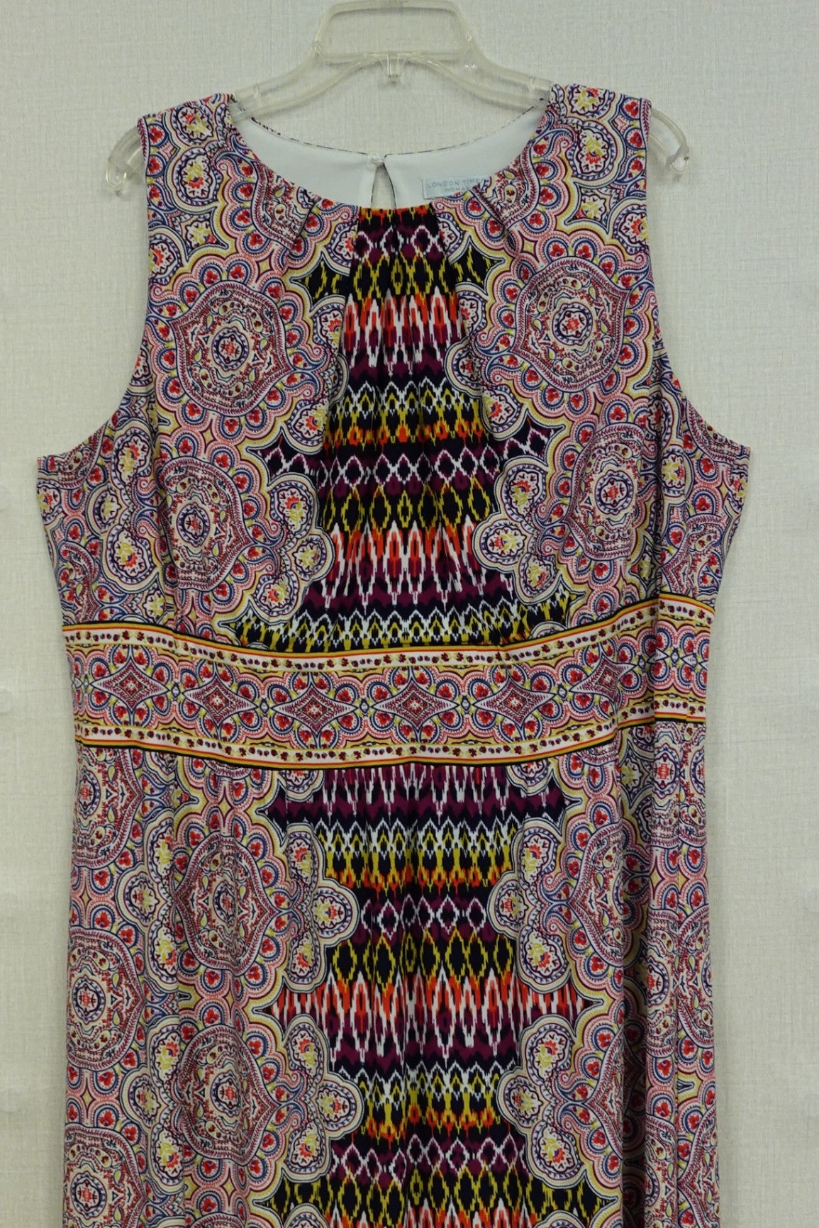 London Times, Maxi Dress, 2X
