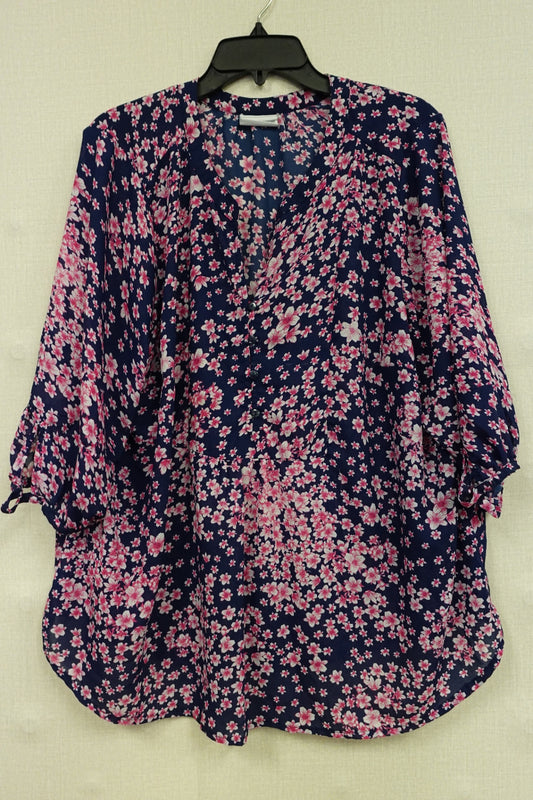 Liz Claiborne, Long Sleeve Blouse, 3X