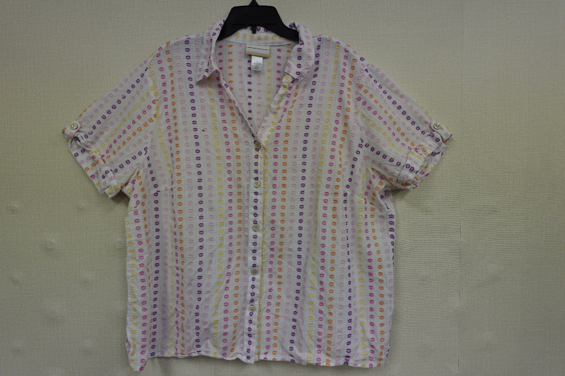 Alfred Dunner, Short Sleeves Top, 2X
