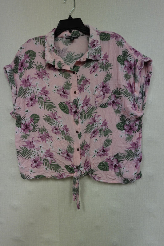 MORAL FIBER, Short sleeve top, 3X