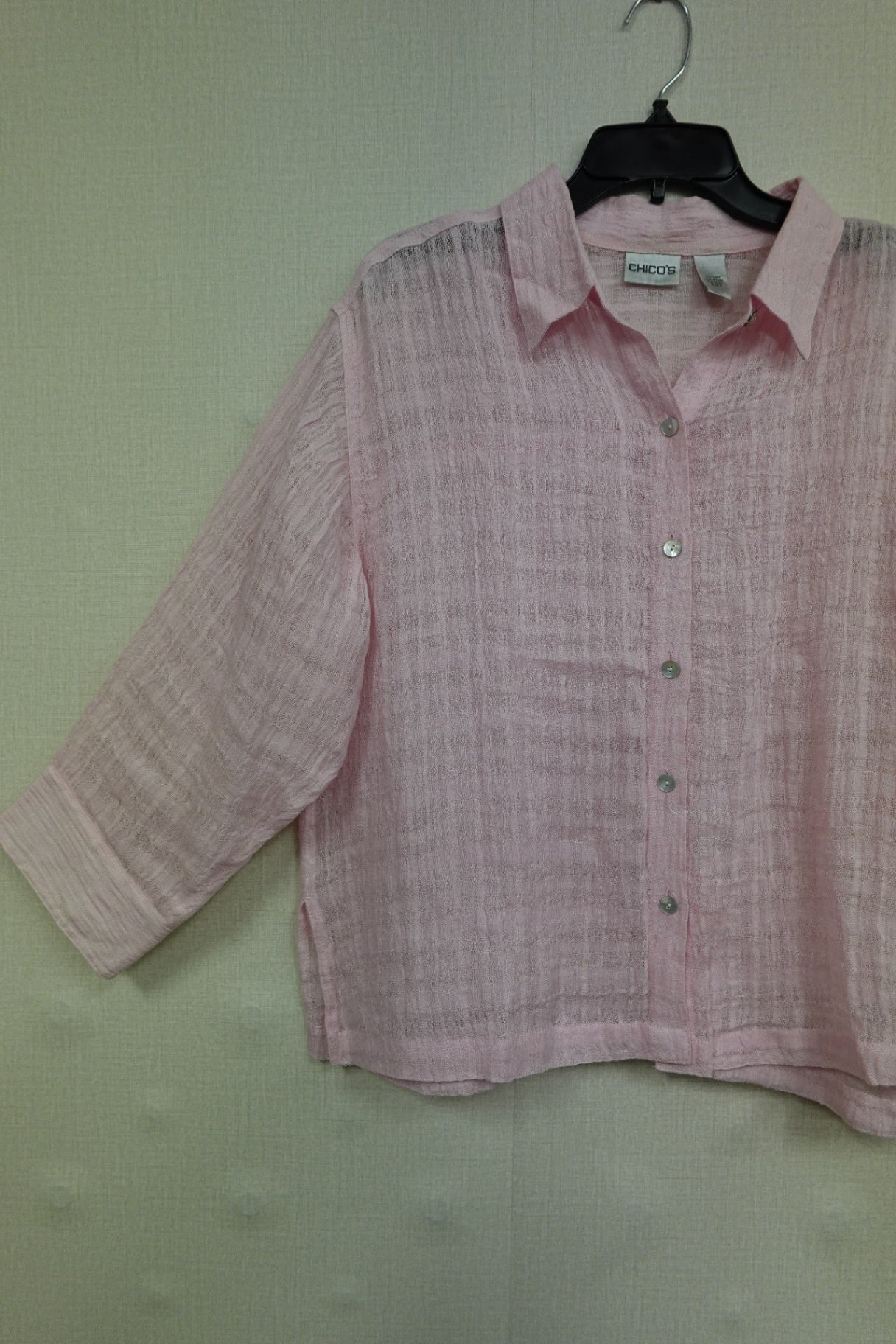 Chicos, Long Sleeves Top, 12/14 (Chicos 2)