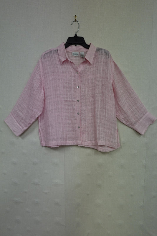 Chicos, Long Sleeves Top, 12/14 (Chicos 2)