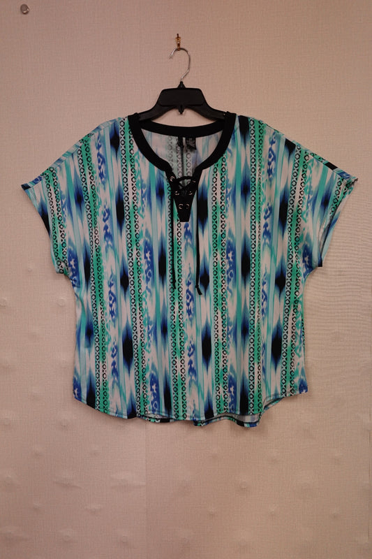 New directions, SHORT SLEEVED TOP, 2X