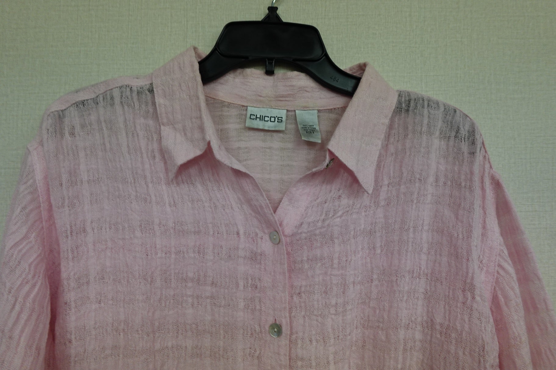 Chicos, Long Sleeves Top, 12/14 (Chicos 2)
