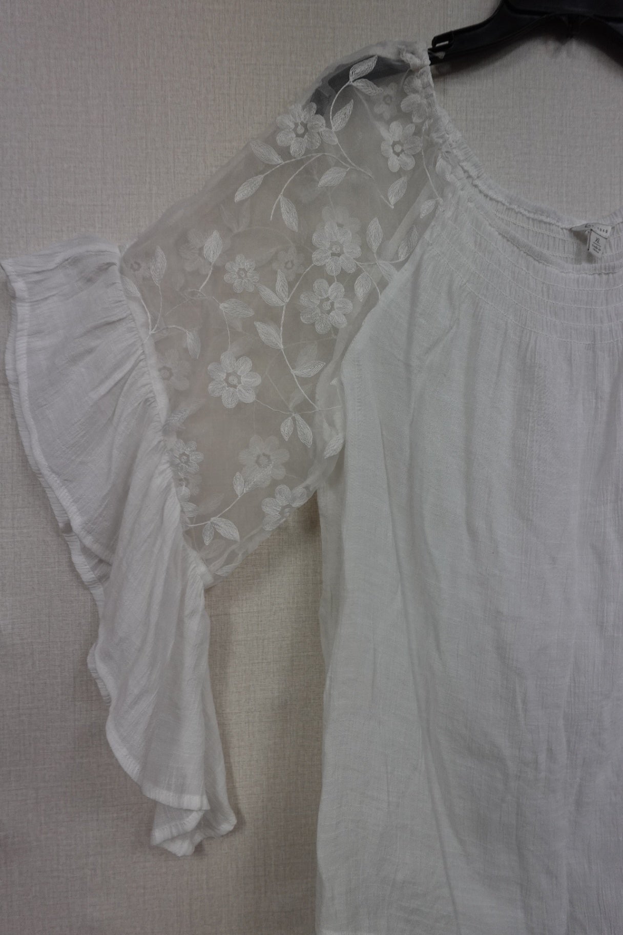 Cato, 3/4 SLEEVE TOP, XL