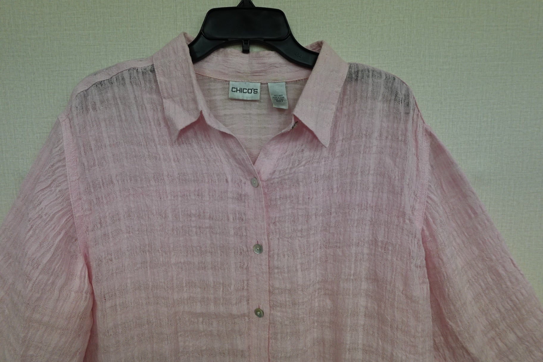 Chicos, Long Sleeves Top, 12/14 (Chicos 2)