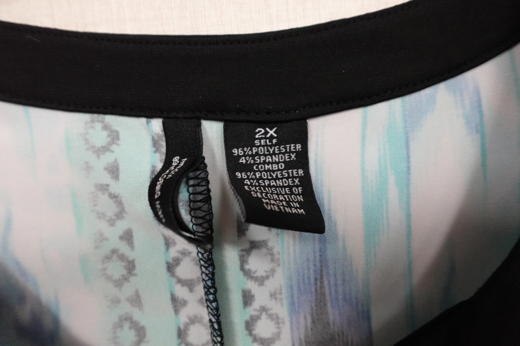 New directions, SHORT SLEEVED TOP, 2X