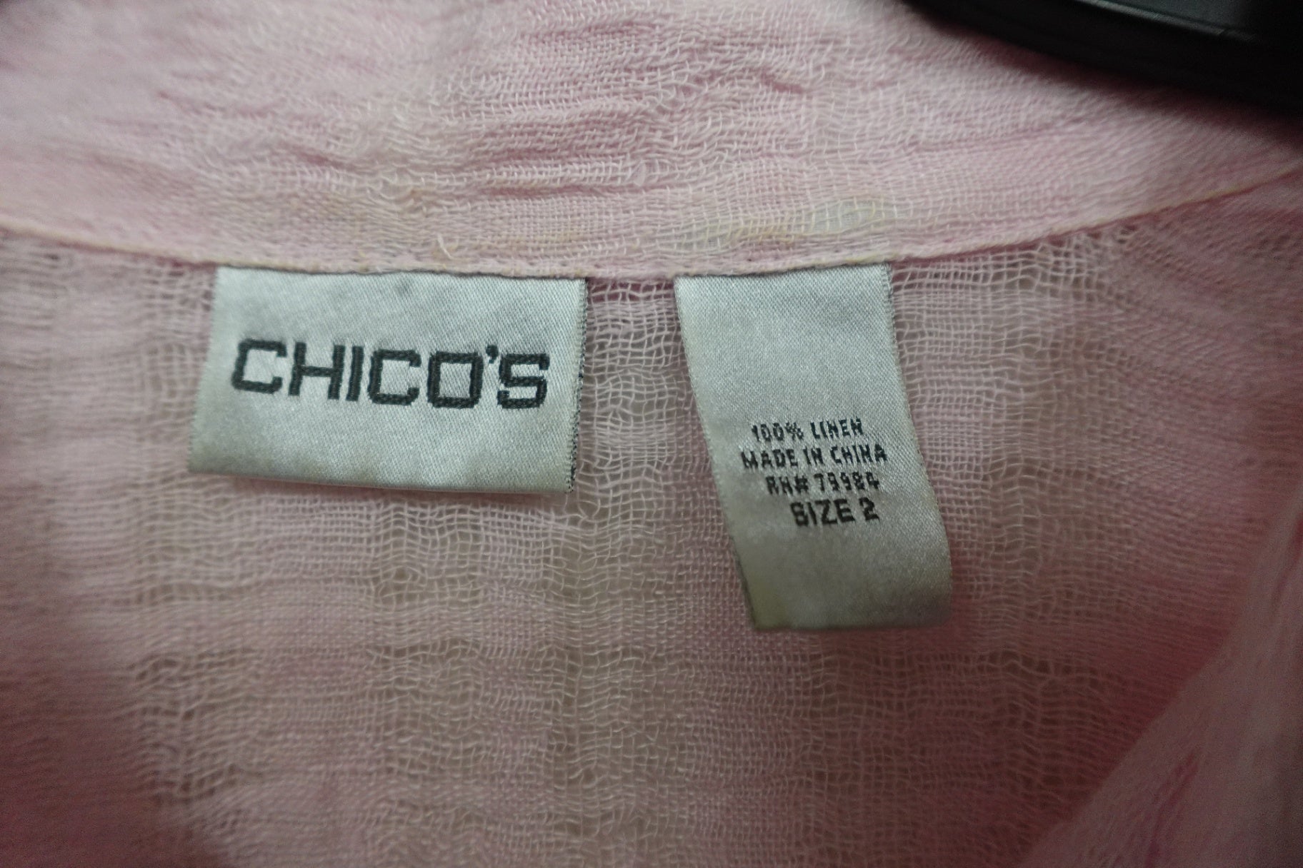 Chicos, Long Sleeves Top, 12/14 (Chicos 2)