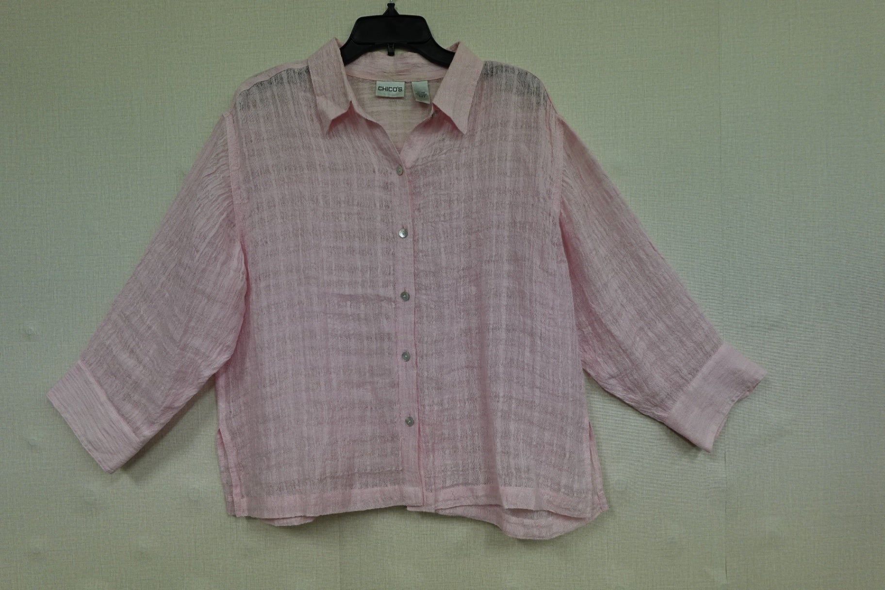 Chicos, Long Sleeves Top, 12/14 (Chicos 2)
