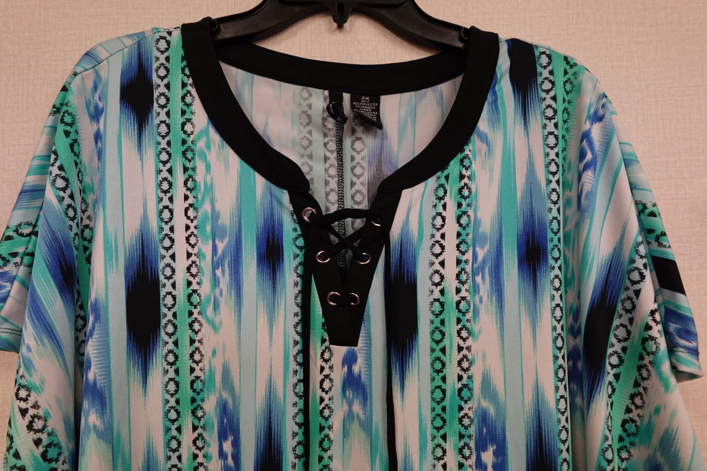 New directions, SHORT SLEEVED TOP, 2X