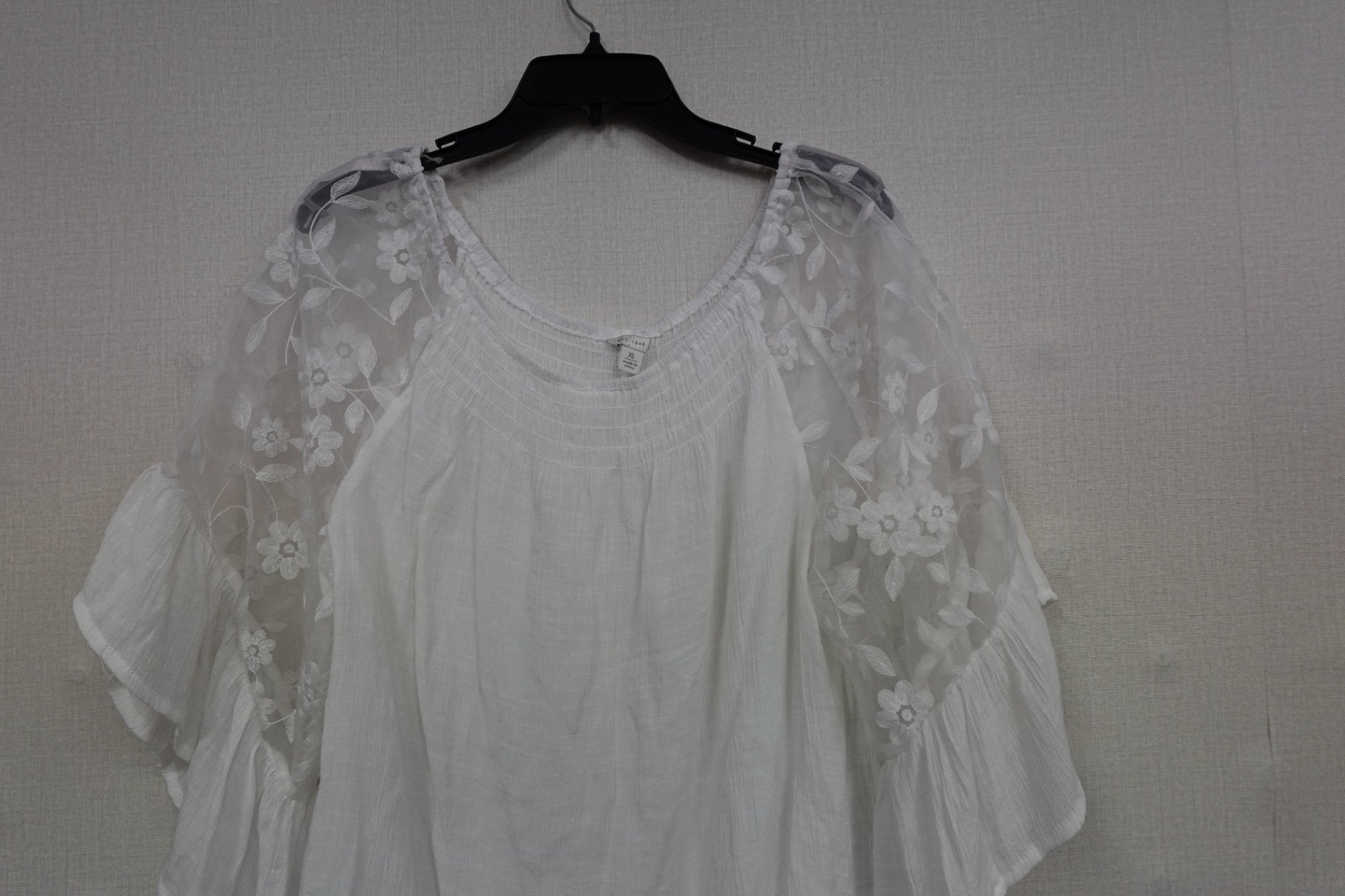 Cato, 3/4 SLEEVE TOP, XL