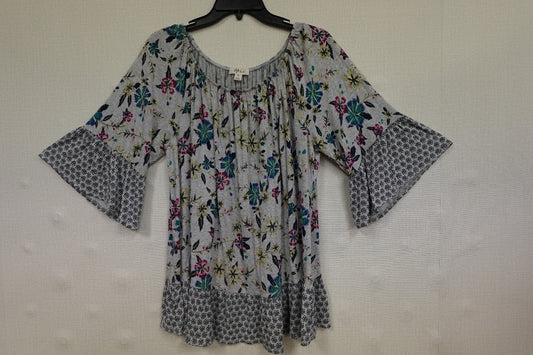 Style & Co., 3/4 SLEEVE TOP, 2X