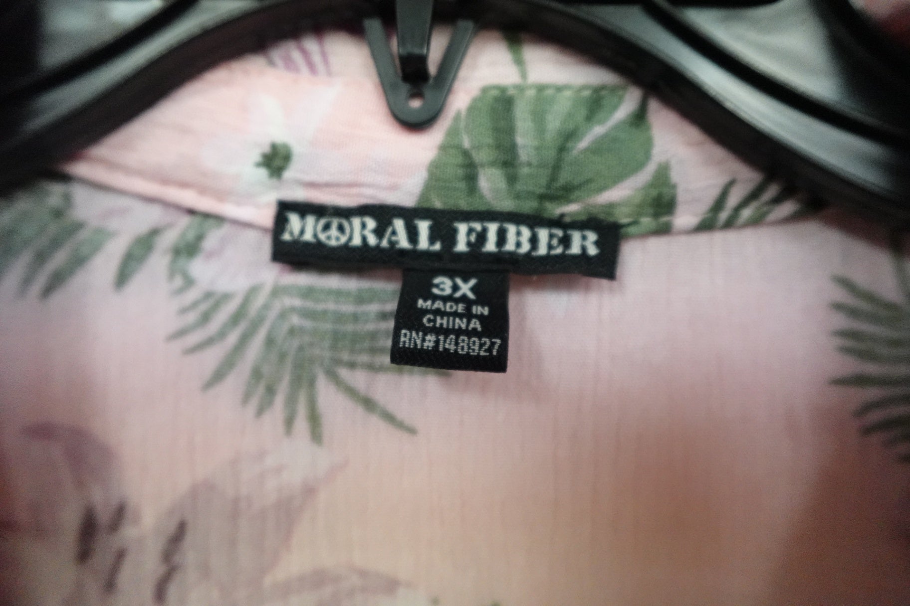 MORAL FIBER, Short sleeve top, 3X