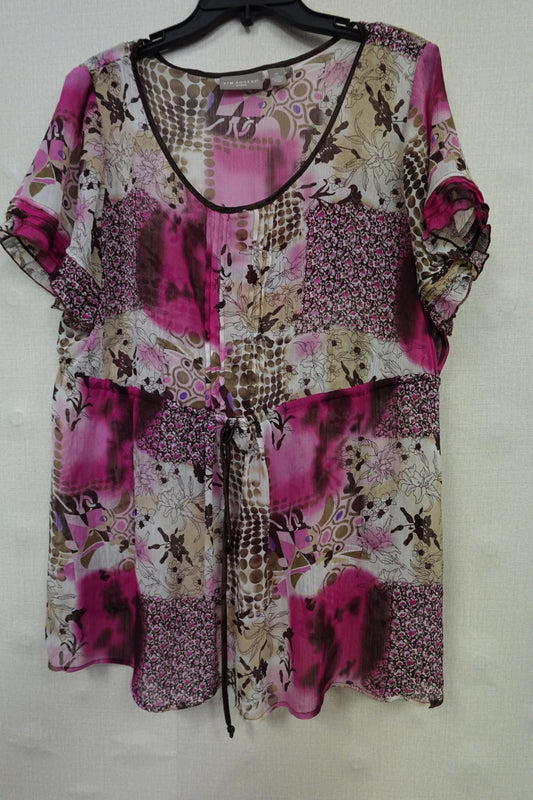 Kim Rogers , Short sleeve top, XL/2X