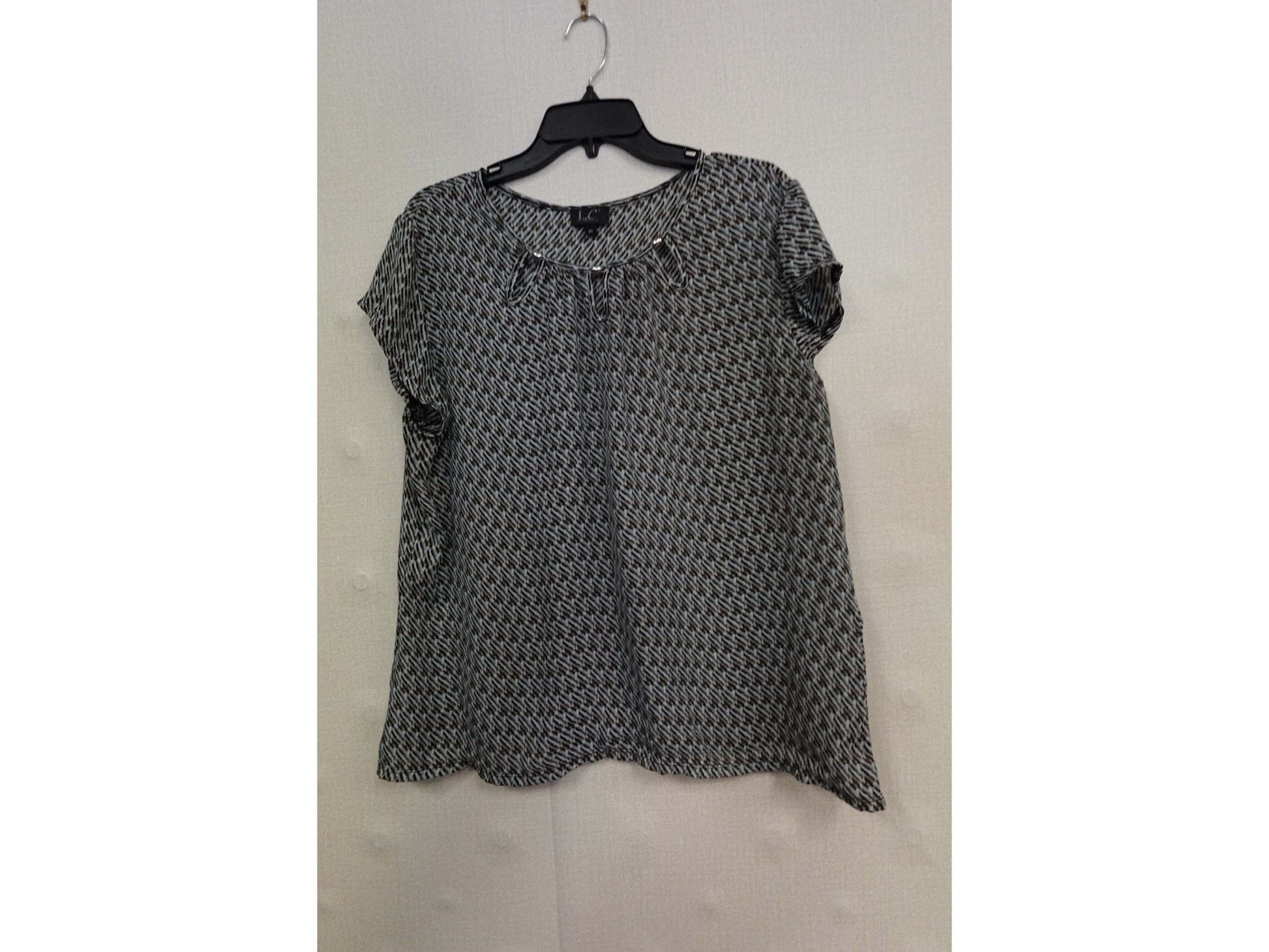LC, Short Sleeve Blouse, 2X