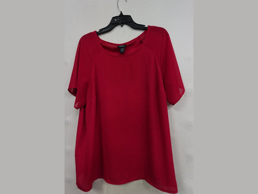 TORRID, SHORT SLEEVED TOP, 14/16 (1XL)