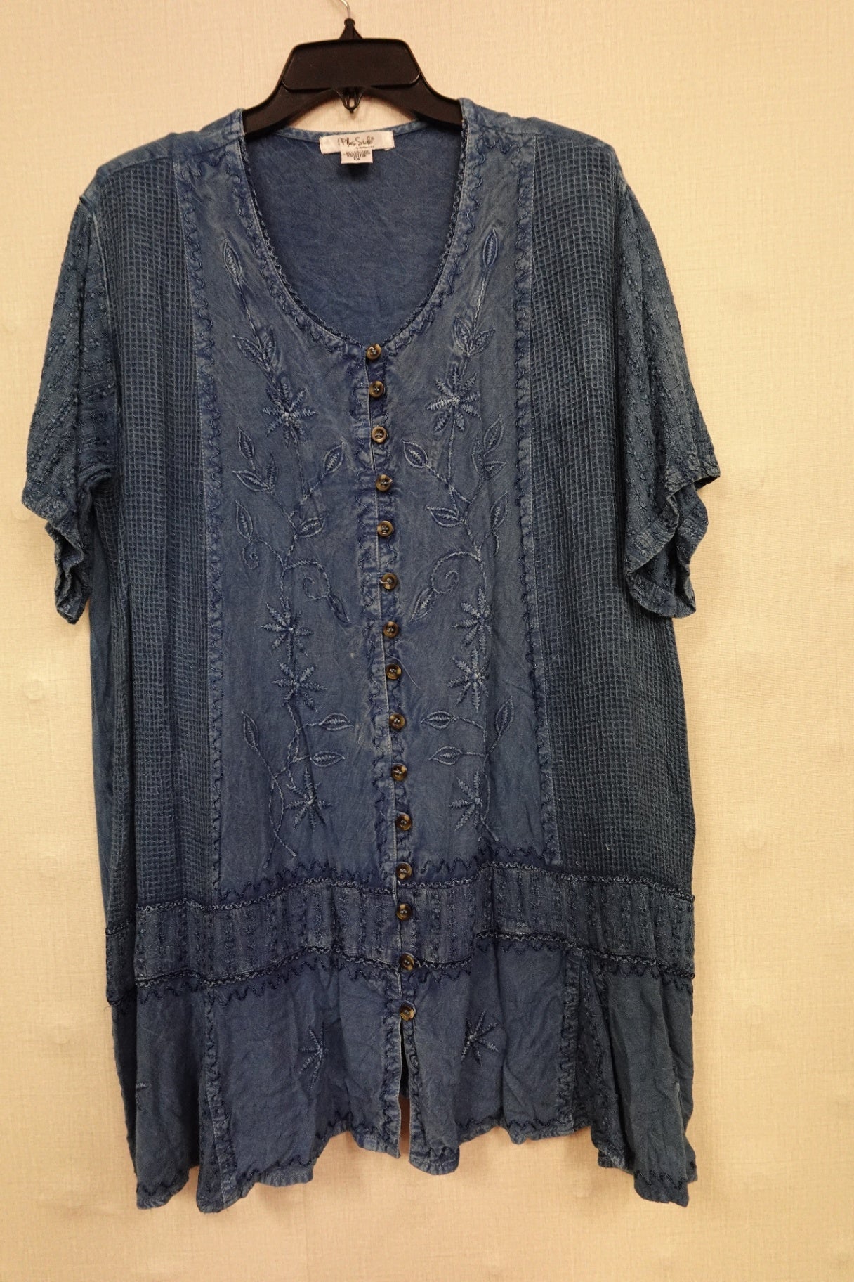 The Plus-Side, SHORT SLEEVED TOP, 2X (1X)