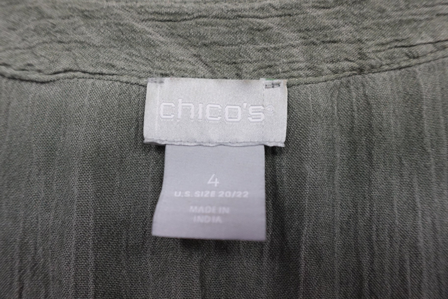 Chico's, SHORT SLEEVED TOP, 20