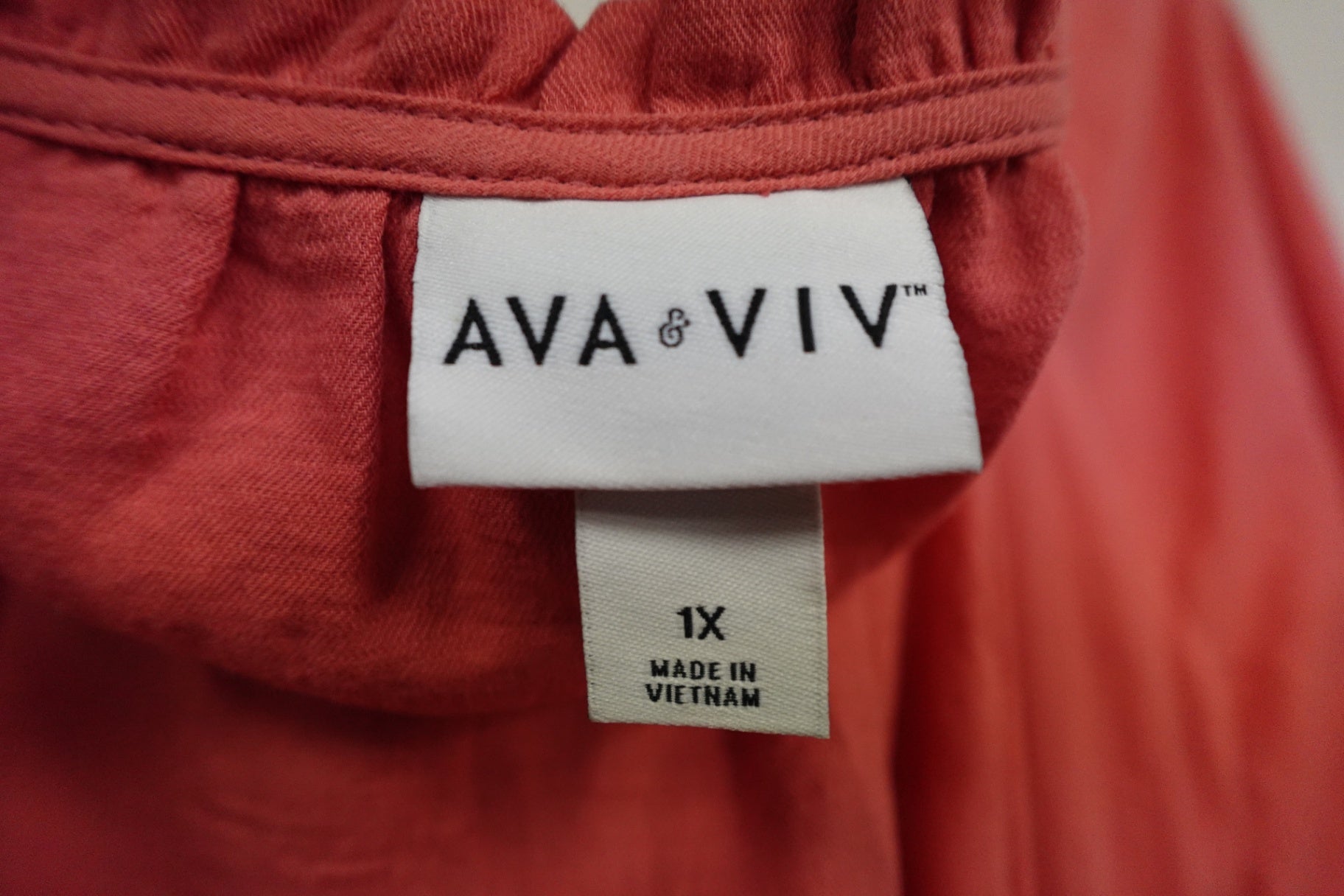 Ava & Viv, Long Sleeves Top, XL (1X)