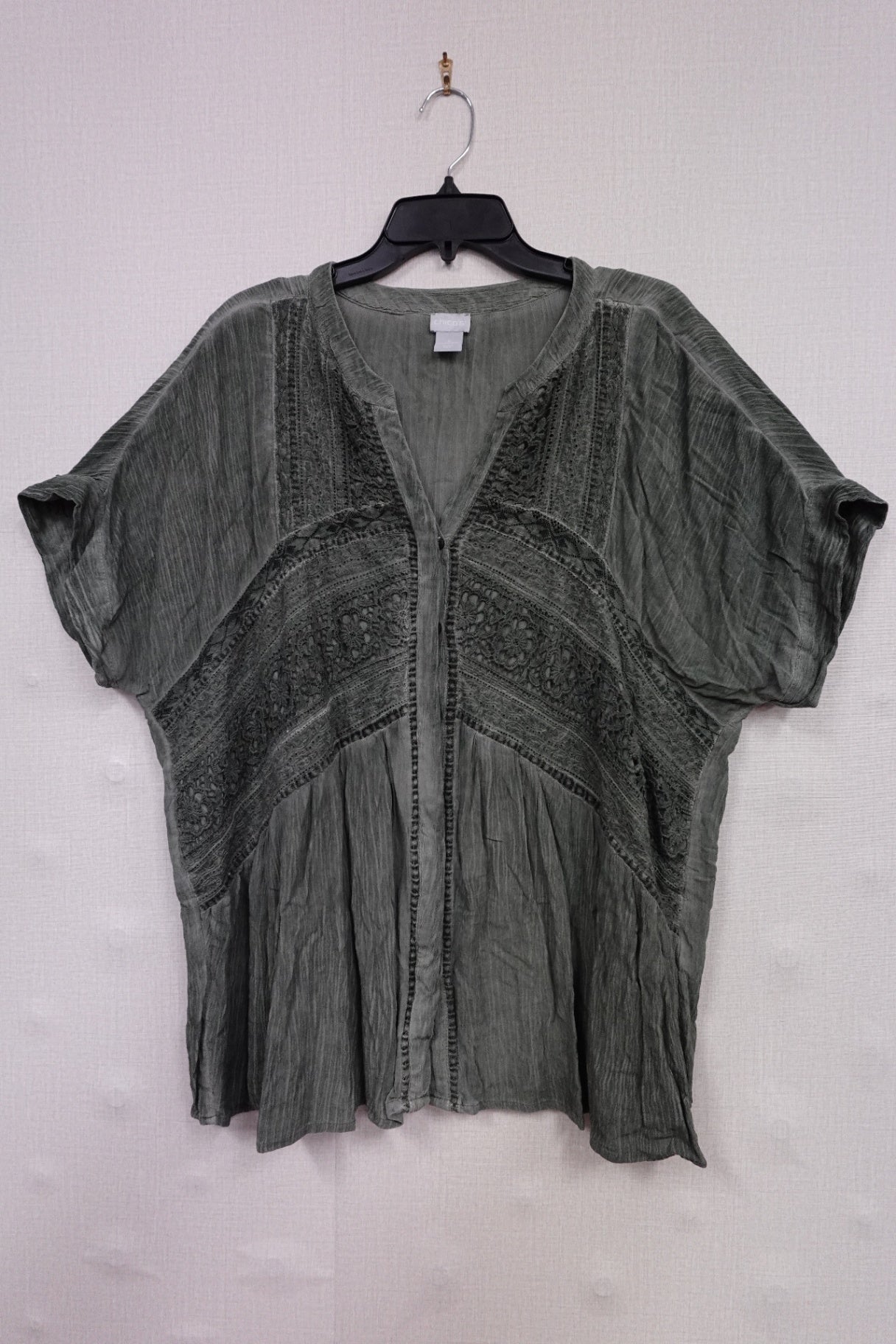 Chico's, SHORT SLEEVED TOP, 20