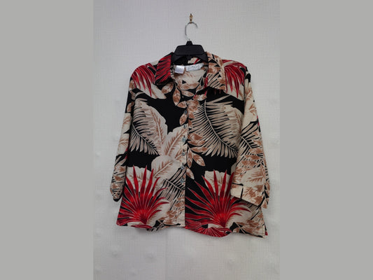 Kathy che, 3/4 SLEEVE TOP, 18