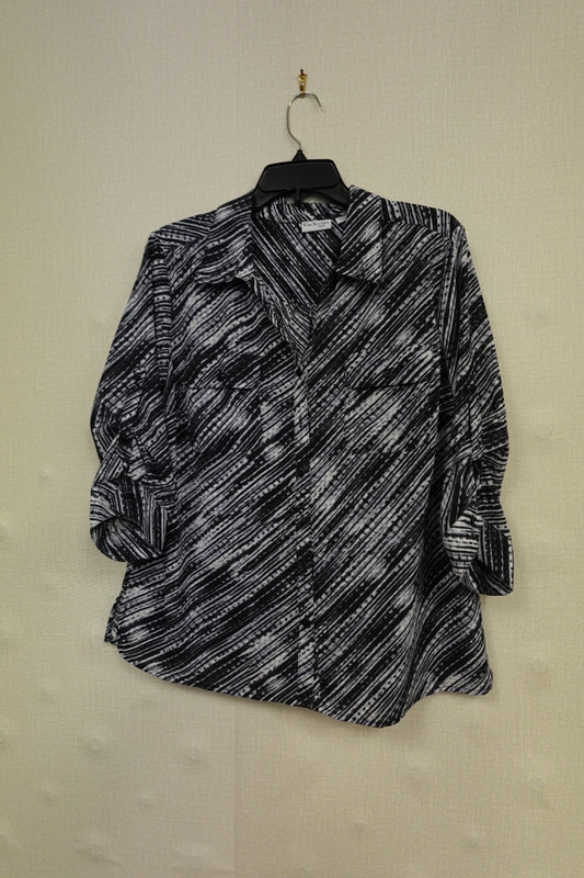 Kim Rogers, 3/4 SLEEVE TOP, PXL