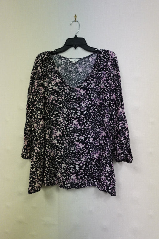 Terra & Sky, Long Sleeves Top, 16/18W