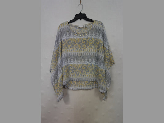 Alfred Dunner, Short Sleeve Top, 20W