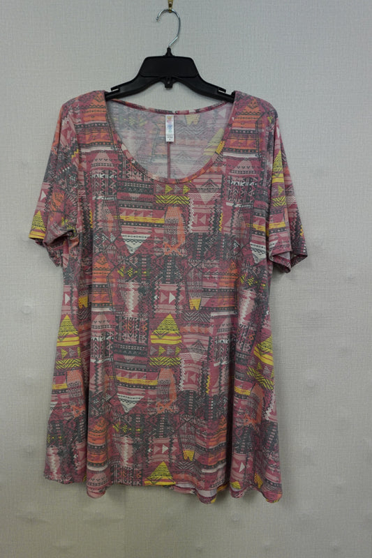 Lularoe, SHORT SLEEVED TOP, XL