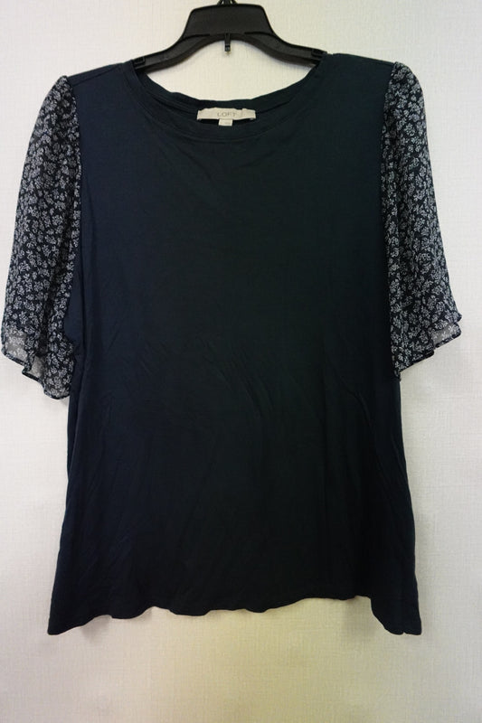 LOFT, Short Sleeves Top, Large