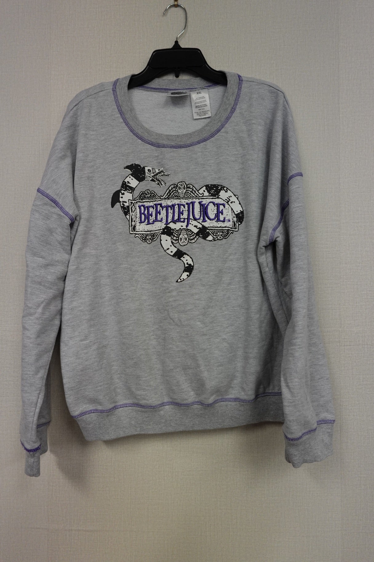 Beetlejuice, Long Sleeves Top, 2XL