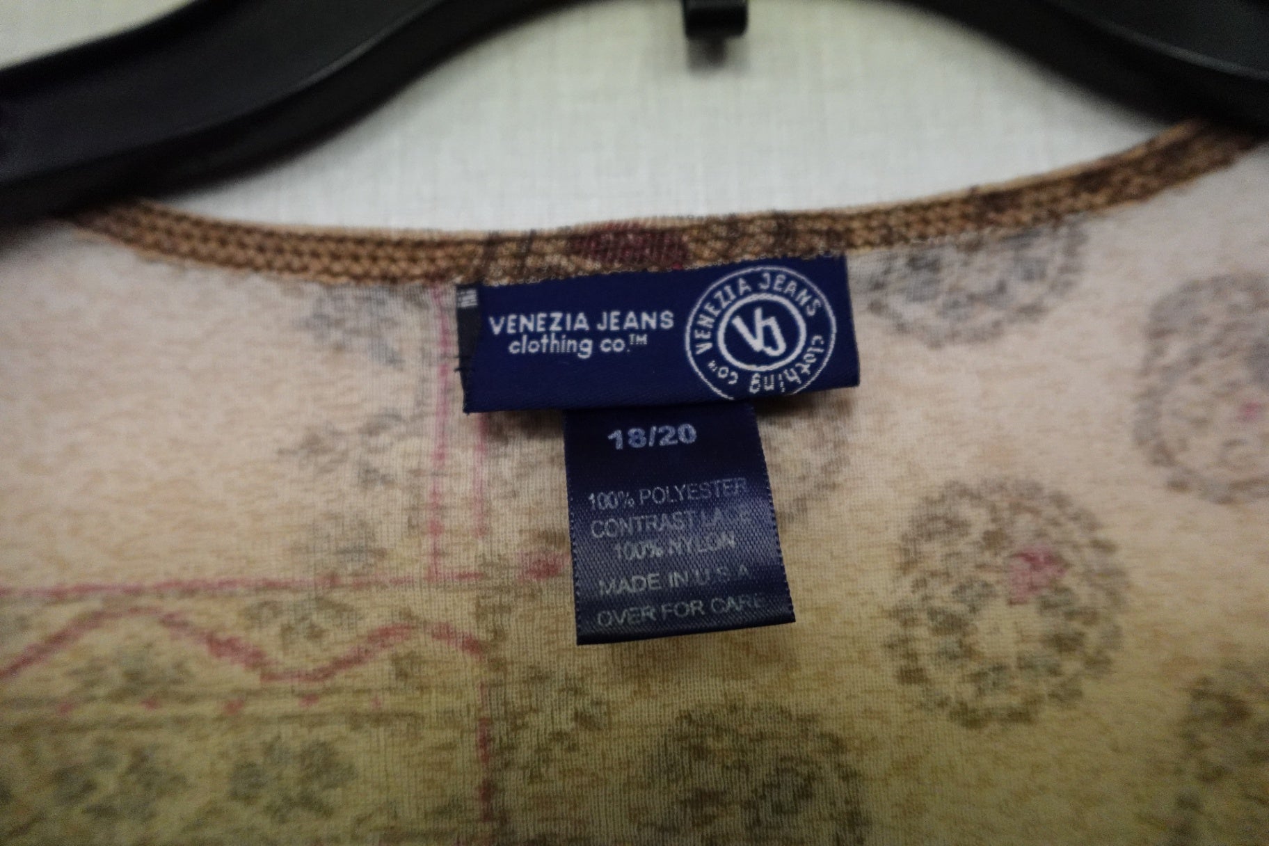 Venzia jeans, 3/4 SLEEVE TOP, 18/20