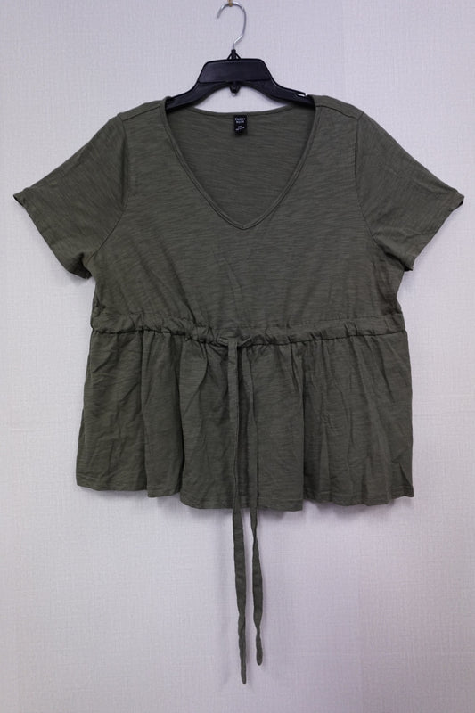 Emery Rose, Short Sleeve Top, L/XL (0X)