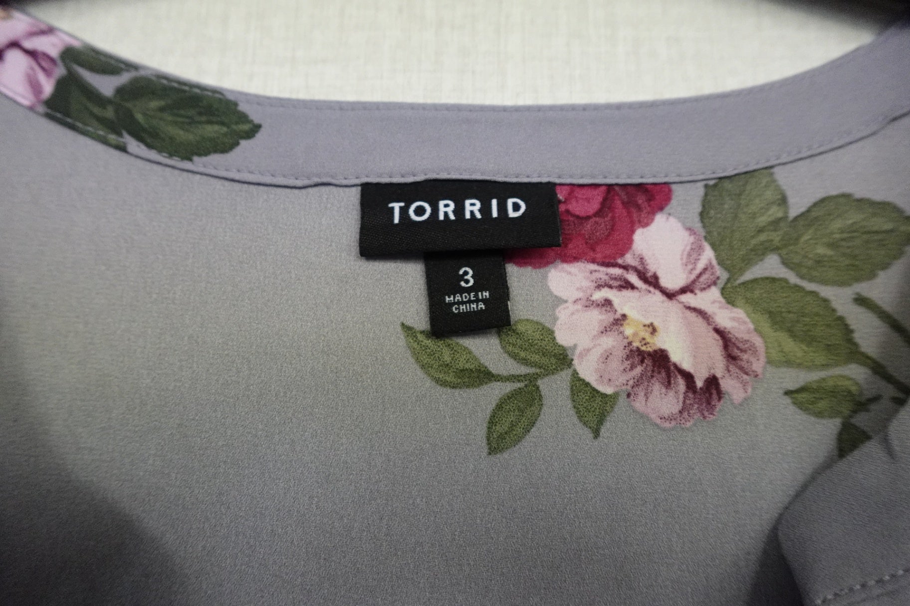 Torrid, SHORT SLEEVED TOP, 3X